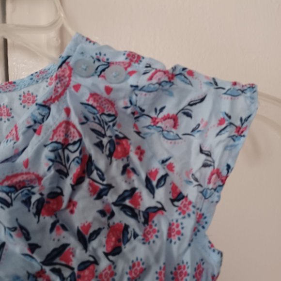 NEW Splendid Girl's Printed Layering Top Wrap Back- Size 5-6 - Picture 4 of 6